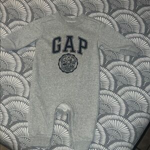 GAP Gray Baby Onesie